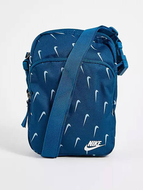 

Nike Nk Heritage Crssbdy Swoosh Wv DM2163-404 оригинал Сумка на через плечо барсетка оригинал, Голубой