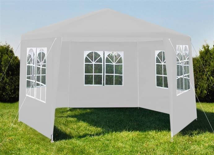 

Садовый павильон 6-секционный Holla 2х2х2 м Белый