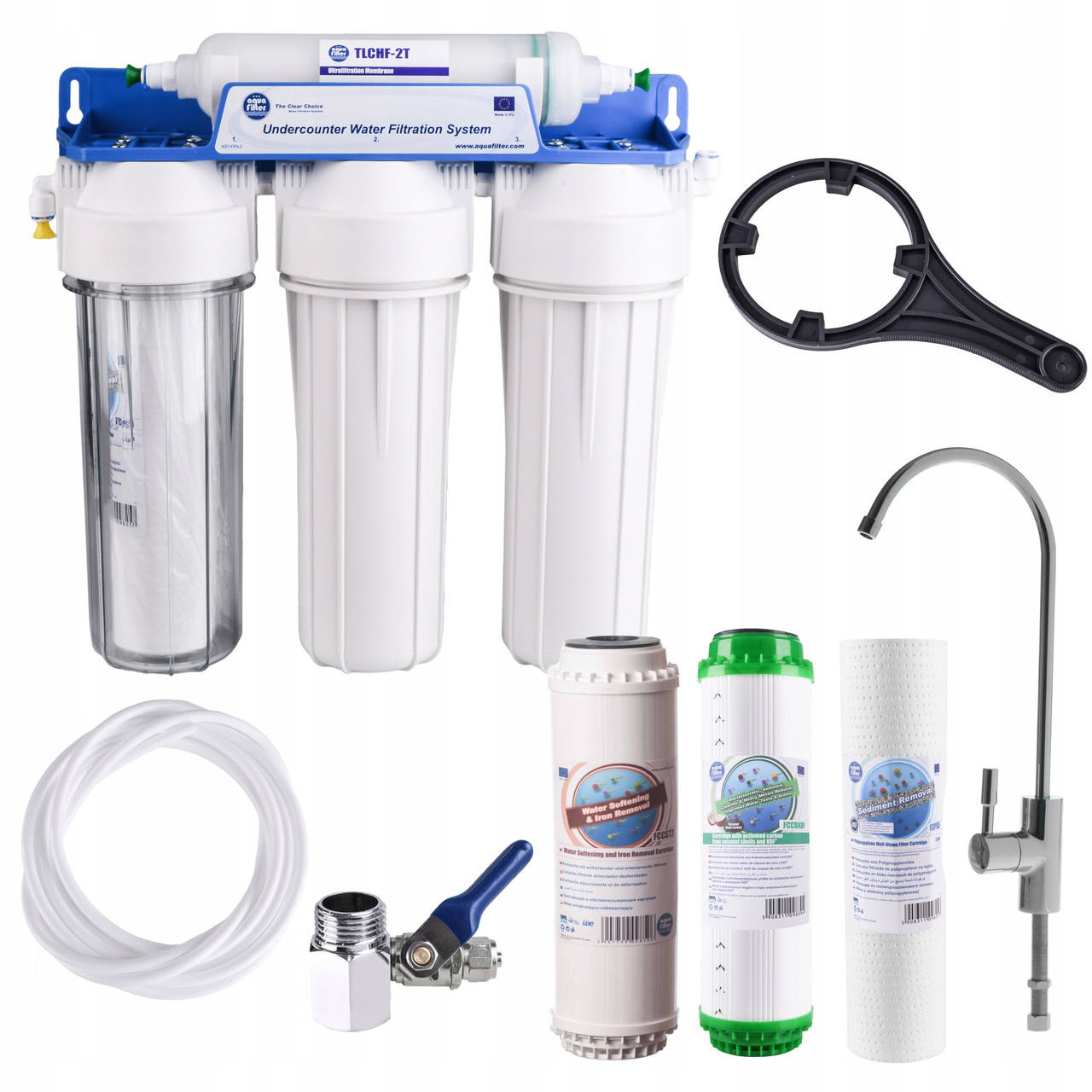 

Aquafilter FP3-HJ-K1 - Проточная система ультрафильтрации под мойку