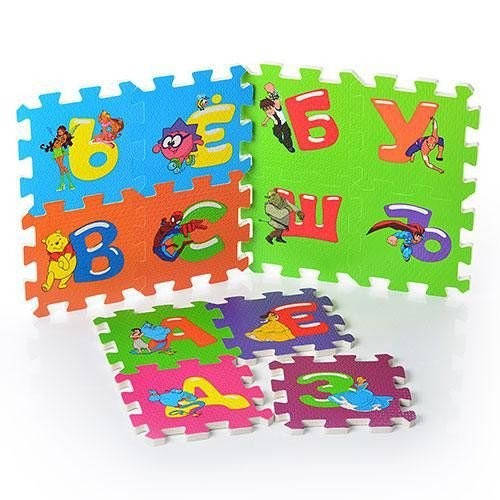 

Коврик-пазл M1320 EVA Алфавит 36шт