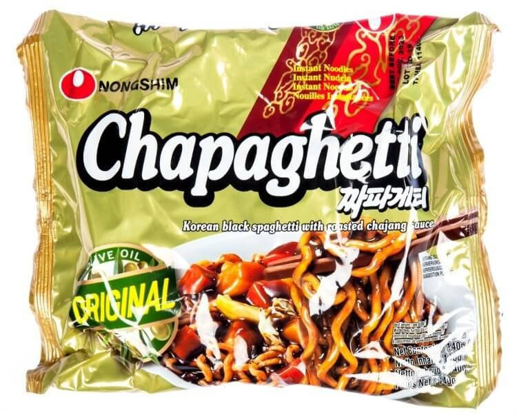 

Локшина Рамьон з соусом з чорних бобів Chapagetti Nongshim 140г