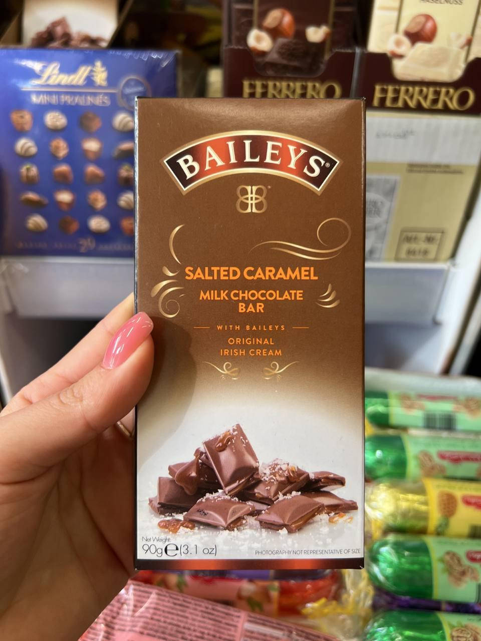 

Шоколад молочный Baileys "Salted Caramel". 90 гр. Ирландия.