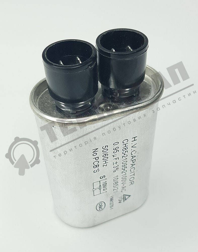 

Конденсатор для микроволновой печи 0,95mF 2100V _ MW07010001