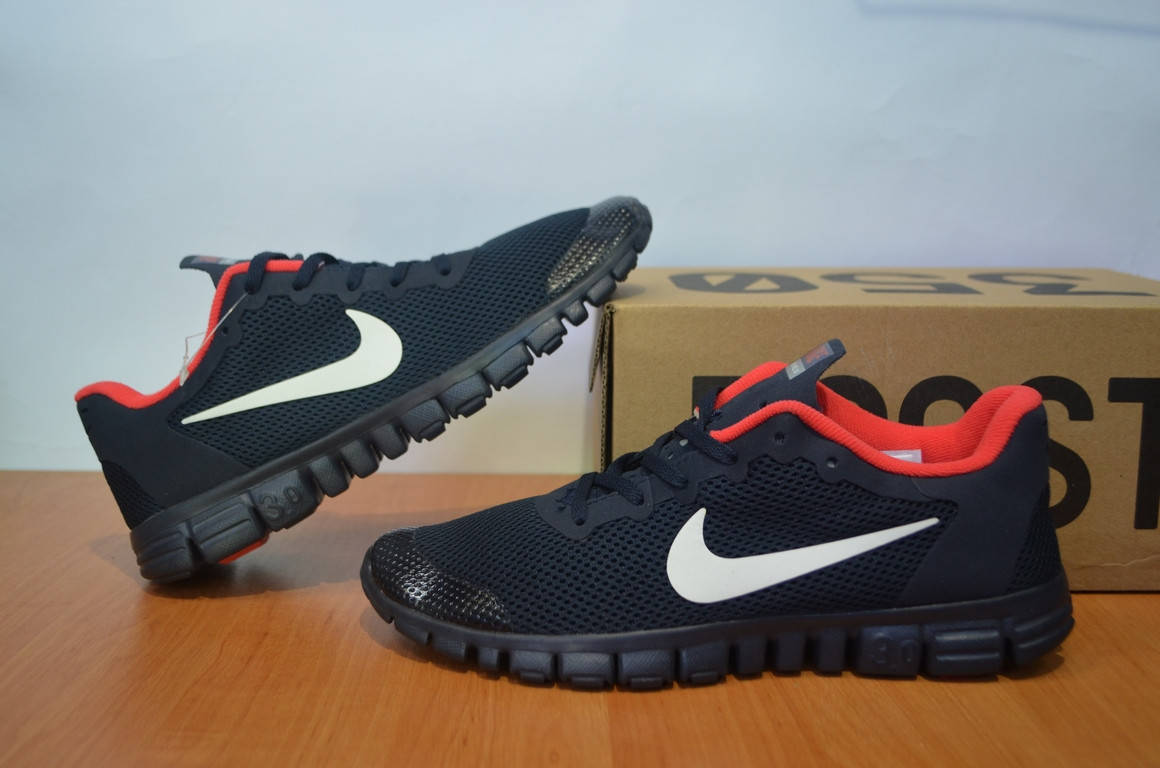 

Мужские кроссовки Nike Free 3.0 .Летние кроссовки найк., Синий с красным