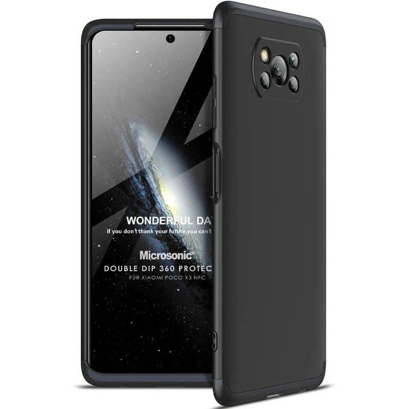 

Чехлы 360 для Xiaomi Poco X3 / Сяоми Поко х3, Черный