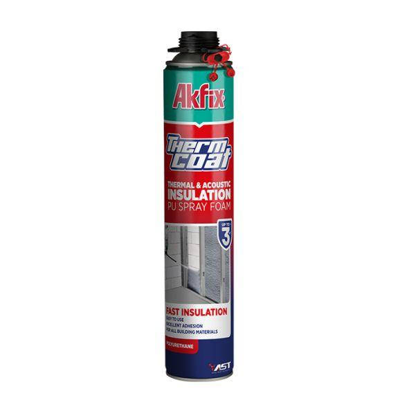 

Напыляемый утеплитель проф. Akfix THERMCOAT 850мл / 930гр (12шт/ящ)