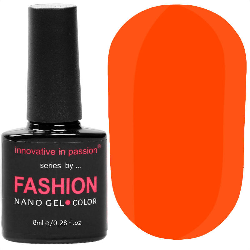 

Гель-лак Innovative in Passion серия Fashion № 230 (ярко-оранжевый, неон), 8 мл