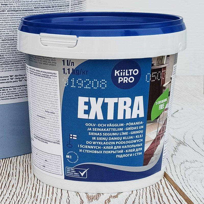 

Купить Клей для линолеума и ПВХ покрытий KIILTO EXTRA (1,2 кг)