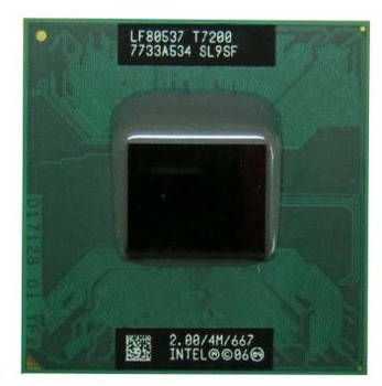 

Процессор для ноутбука M Intel Core 2 Duo T7200 2x2,0Ghz 4Mb Cache 667Mhz Bus бу