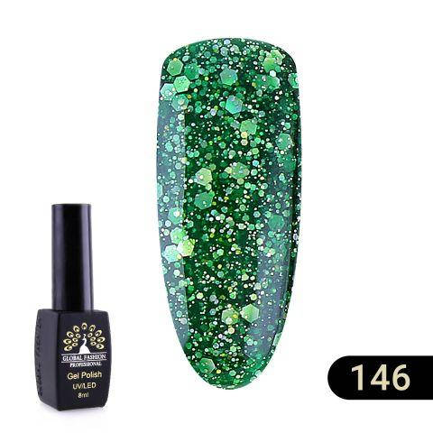 

Гель лак от Global Fashion Black Elite 8 ml 146