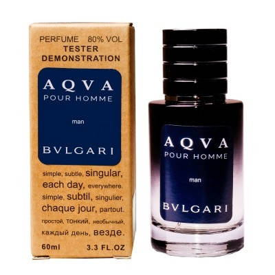 

Bvlgari Aqva Pour Homme TESTER , мужской, 60 мл