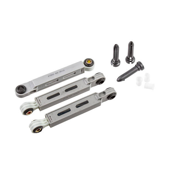 

Амортизаторы бака (3 шт) 90N L=170-250mm Dотв.=8/14mm + дюбели для стиральных машин Bosch 00673541