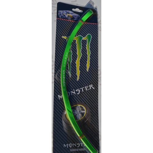 

Светоотражающие полосы на колесные диски "Monster" (под диск R17), Зеленый