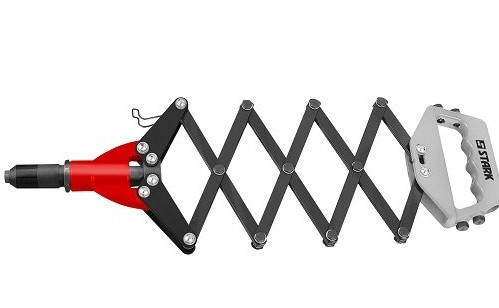 

Заклепочник 800мм, 3.2, 4.0, 4.8, 6.0, 6.4мм, гармошка//STARK