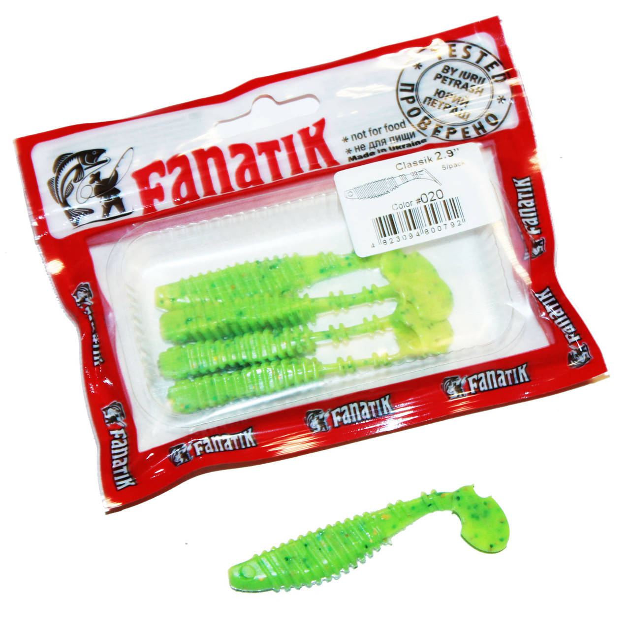 

Съедобный силикон Fanatik Classik