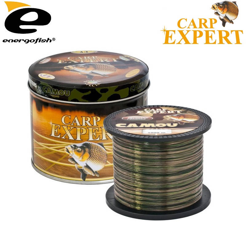 

Леска Energofish Carp Expert Camou камуфляжная 1000м 0.35, 14.2, Камуфляжный
