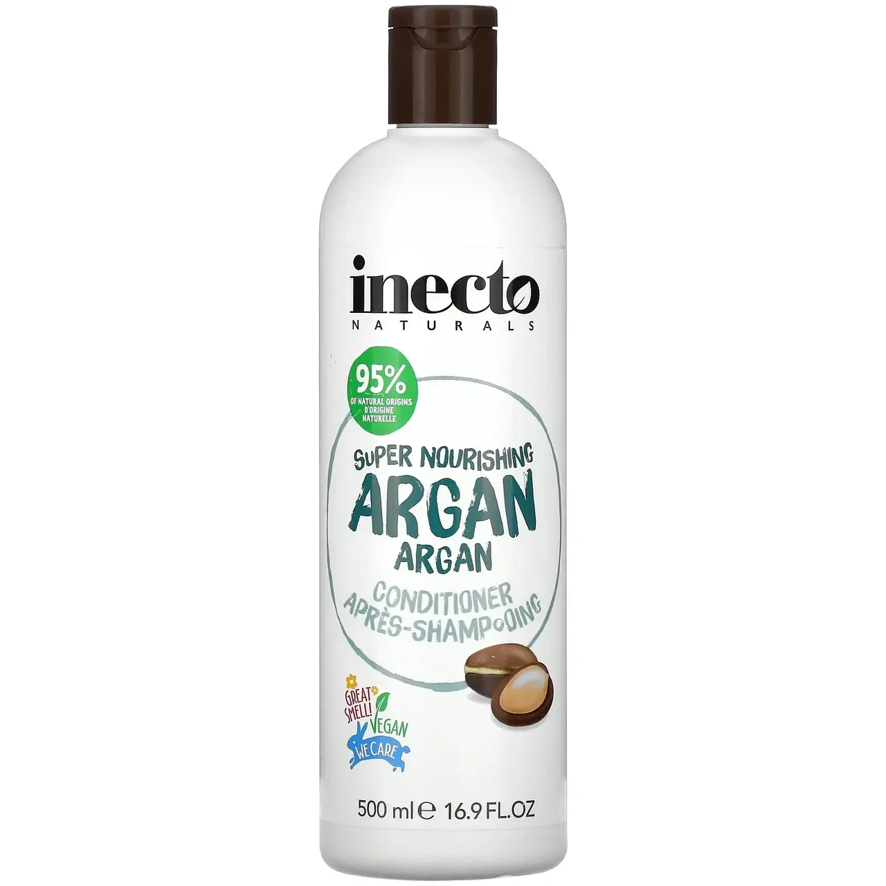 

Inecto, Super Nourishing Argan, кондиционер, 500 мл (16,9 жидк. Унции)