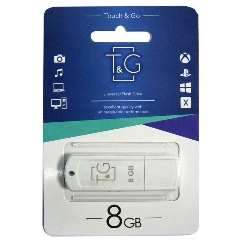 

Флешка 8Gb T&G 011 white, Белый