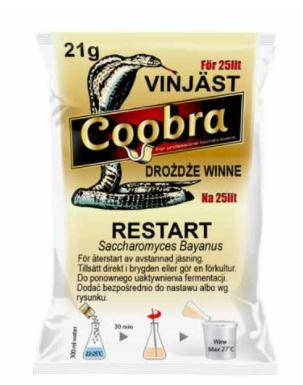 

Дрожжи винные Coobra Restart