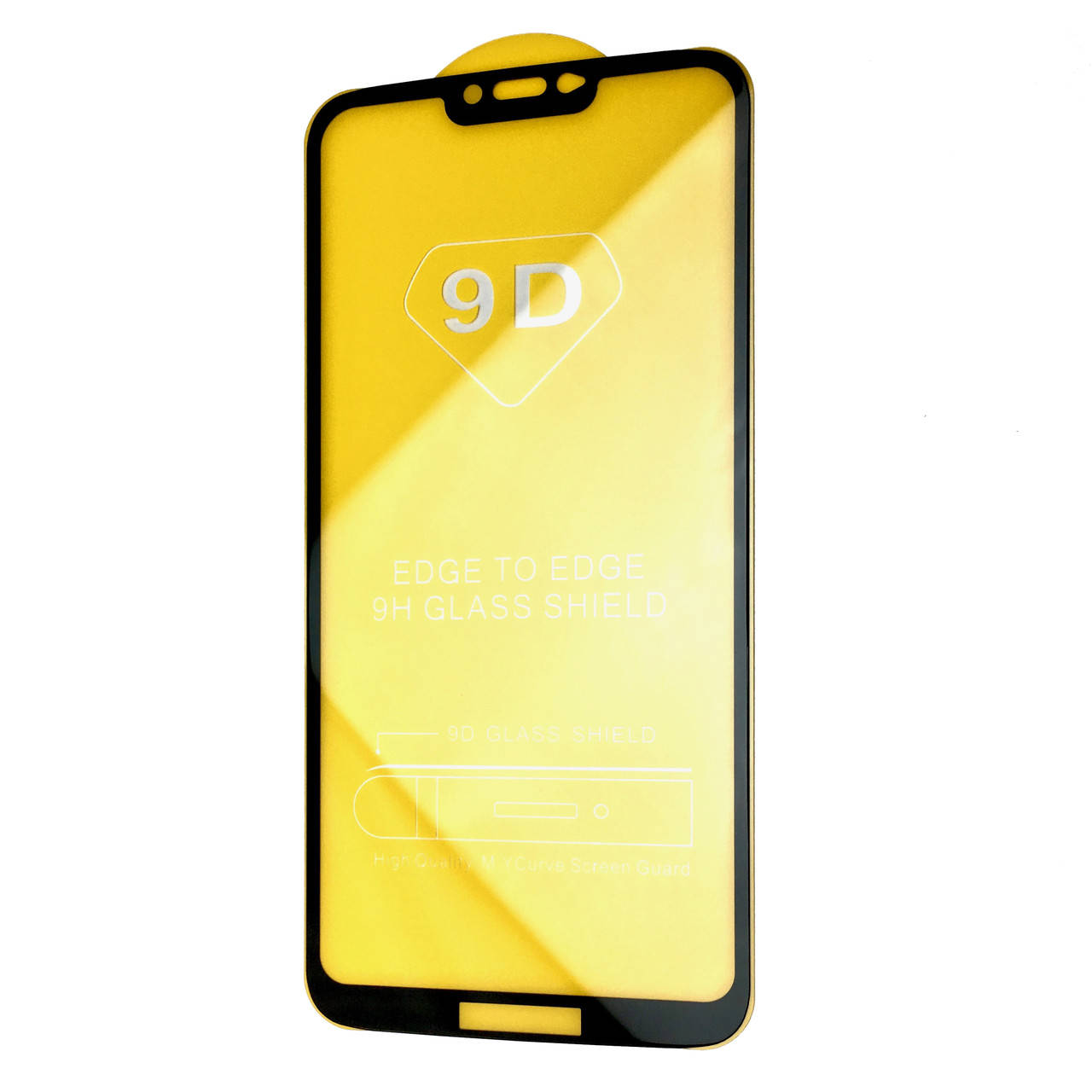 

Защитное стекло DK Full Glue 9D для Motorola Moto G7 Power (black), Черный