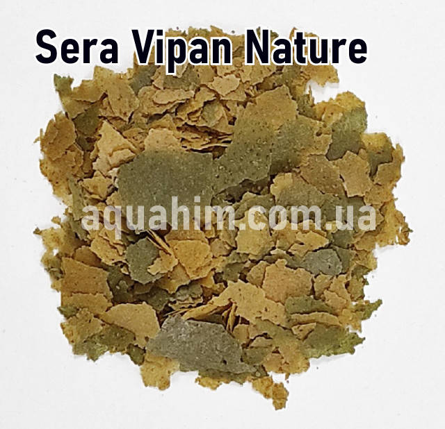 

Корм для акваріумних рибок Sera Vipan Nature 100грам.