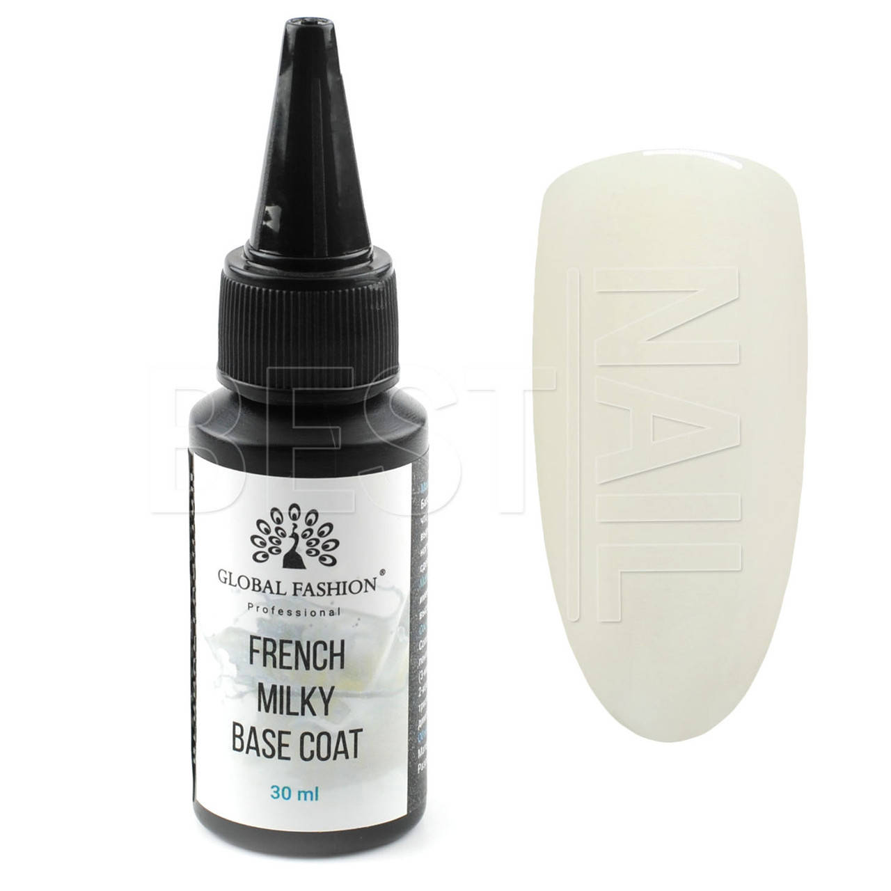 

Молочная каучуковая база Milky Rubber Base 30 мл 7 (прозрачно-молочная)