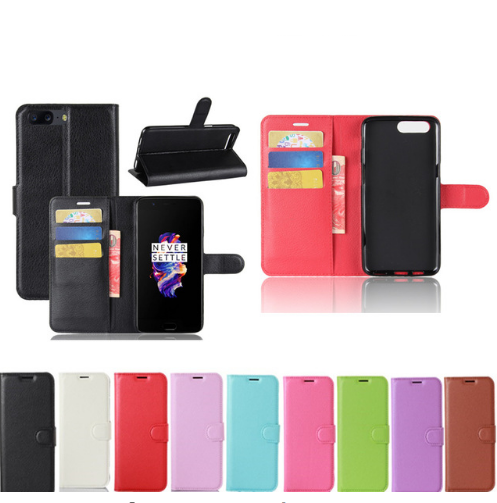 

Чехол книжка Lichee для OnePlus 5 (9 цветов), Разные цвета