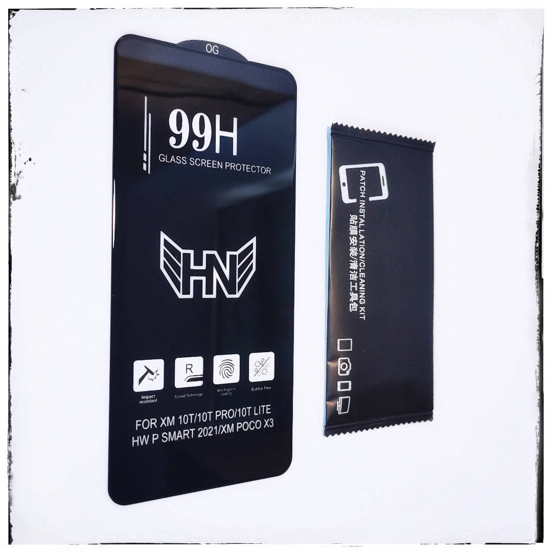 

Защитное стекло 99H (full glue) для poco x3 nfc, Черный