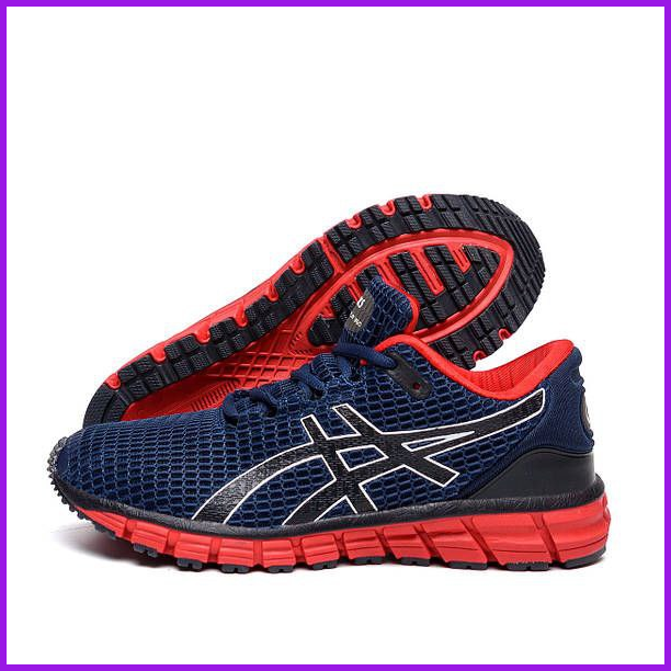 

Мужские кроссовки сетка Asics Blue and Red 44, Серый