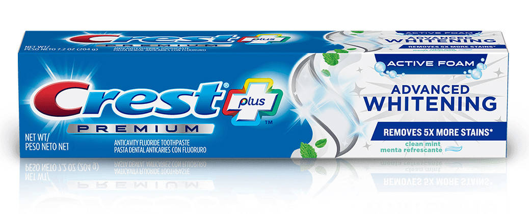 

Отбеливающая зубная паста Crest Premium Plus Advanced со вкусом мяты 147г