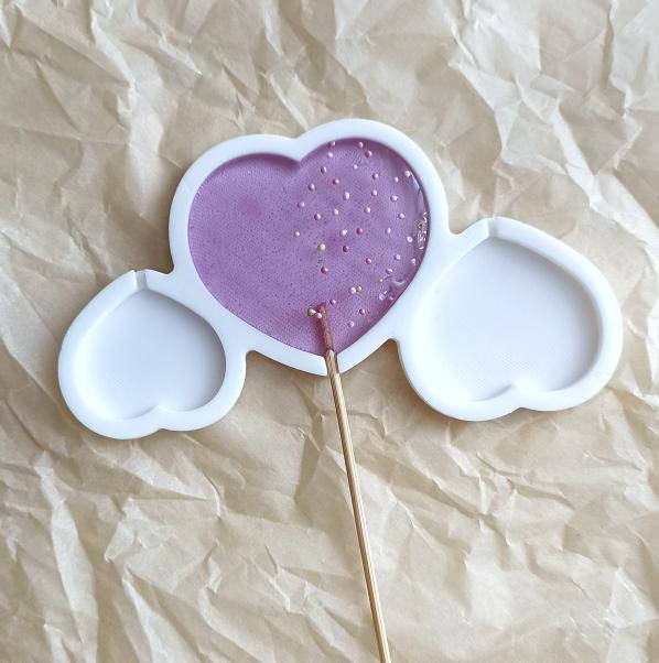 

Молд для леденцов "Сердечки"