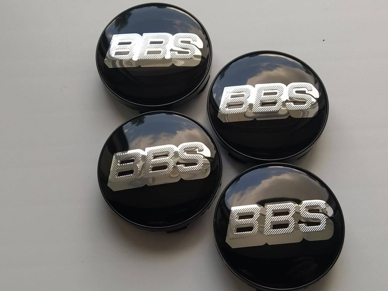 

Колпачки заглушки в литые диски BBS 60/56/10 мм. Черные