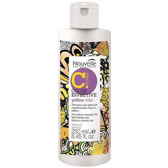 

Шампунь против желтизны волос Nouvelle Yellow Killer Shampoo 250мл