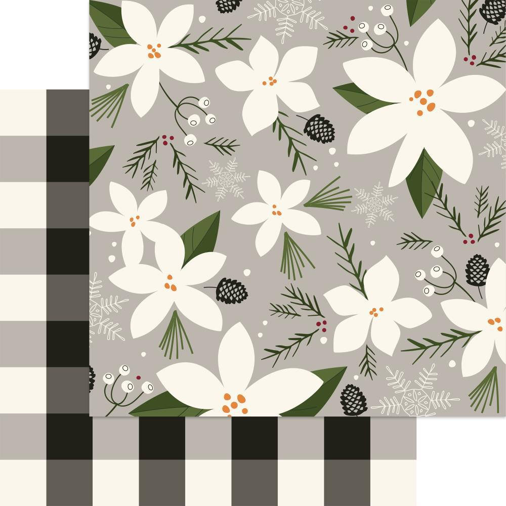 

Папір двосторонній - Winterberry - MME - 30х30