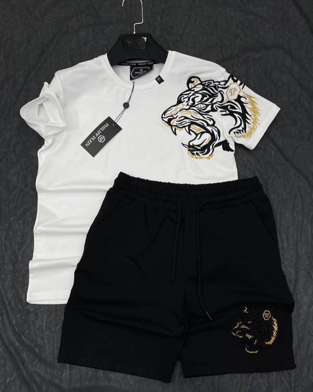 

Мужской брендовый костюм PHILIPP PLEIN, пр-ва Турция, XXL, Белый