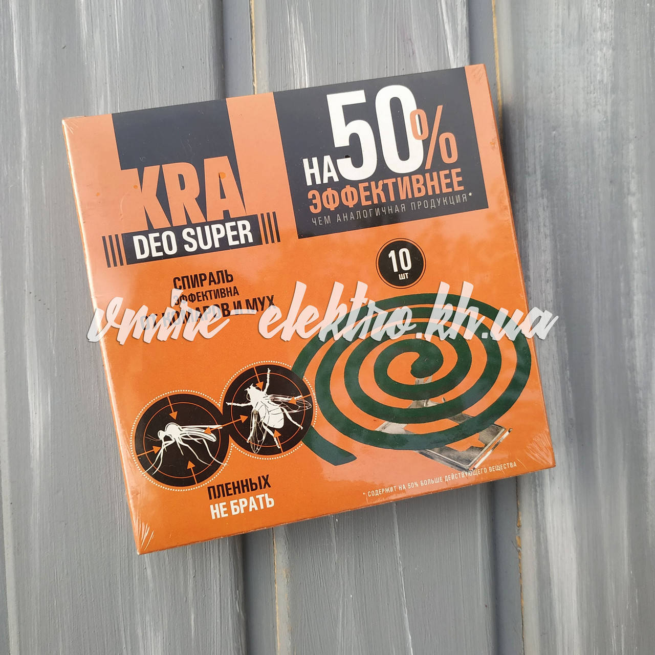 

Спирали от комаров и мух Kra Deo Super 10 шт
