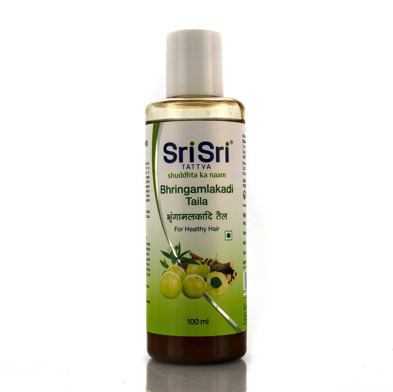 

Масло для волос, Брингамалакади, Шри Шри Аюрведа / Hair Oil, Bhringamlakadi Taila, Sri Sri Ayurveda / 100 ml