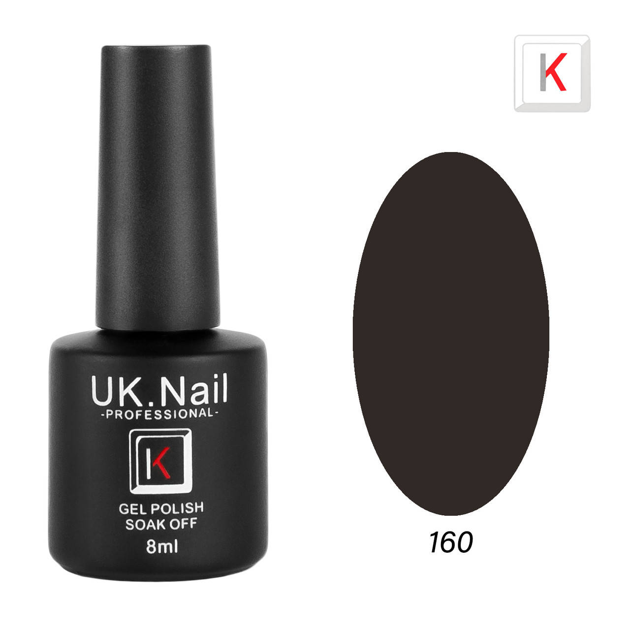 

Гель-лаки UK.Nail 8 мл, №160