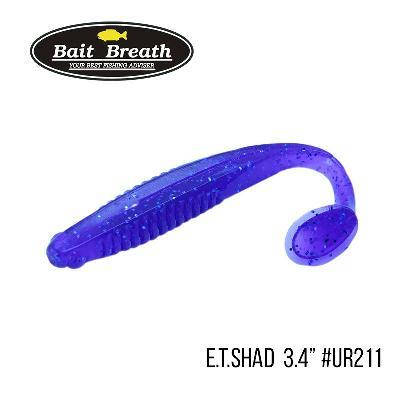

Приманка Bait Breath E.T.Shad 3,4" (7 шт) (Ur211 Electric Blue Shad)