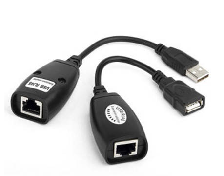 

Удлинитель USB 2.0 сигнала по F/UTP до 50 метров, RJ-45 to AM + RJ-45, Blister Q100