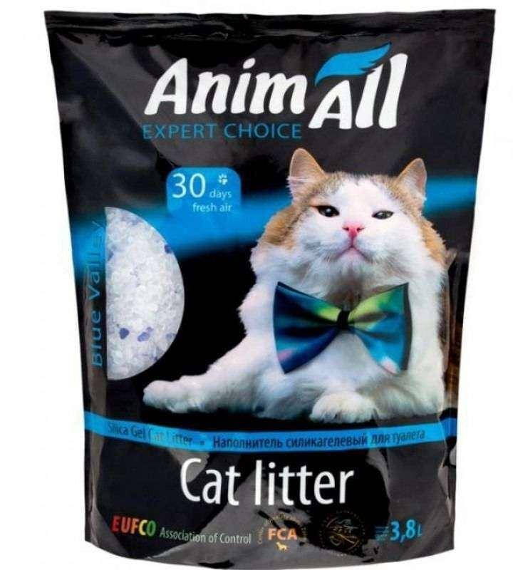 

Наполнитель для кошачьего туалета AnimAll Голубая долина Силикагелевый