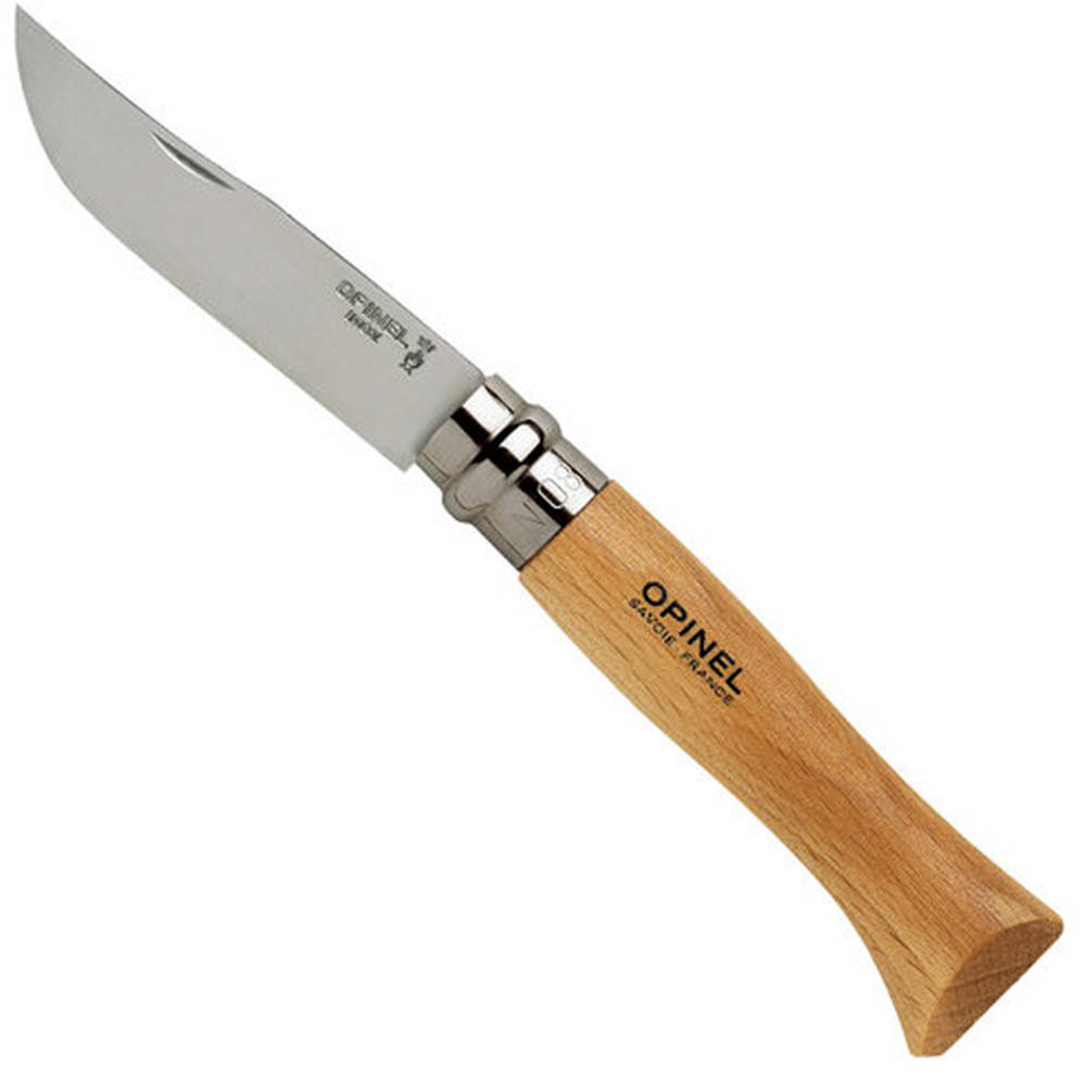 

Ніж складний Opinel / Опінель №8 VRI Inox (Франція)