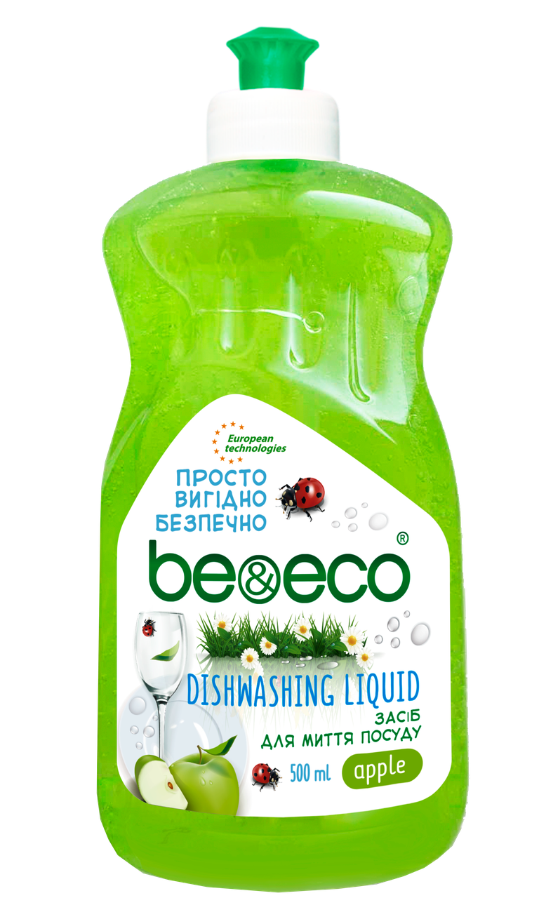 

Средство для мытья посуды Be&Eco яблоко 500 мл