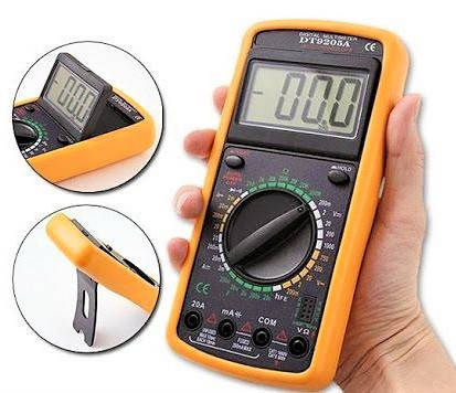 

Мультиметр тестер вольтметр амперметр DT 9205A