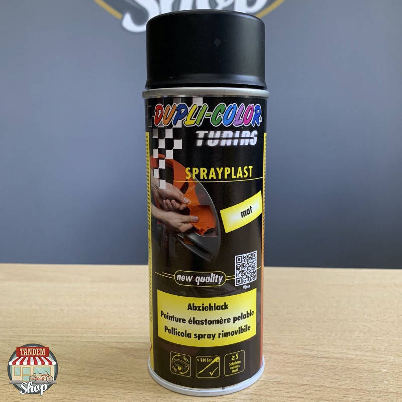 

Жидкая резина Dupli Color Tuning Sprayplast, 400 мл Аэрозоль Черный мат