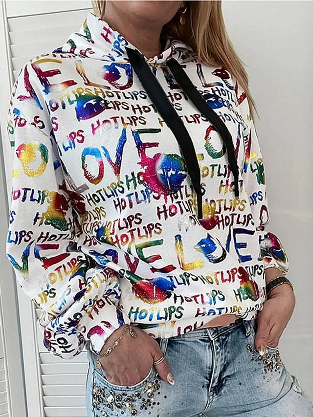 

Футер двунитка "LOVE", диджитал,