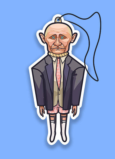 

Ароматизатор в машину Повешенный путин