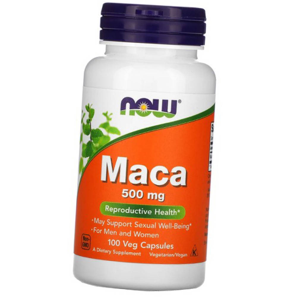 

Мака NOW Foods Maca 500 мг 100 капс