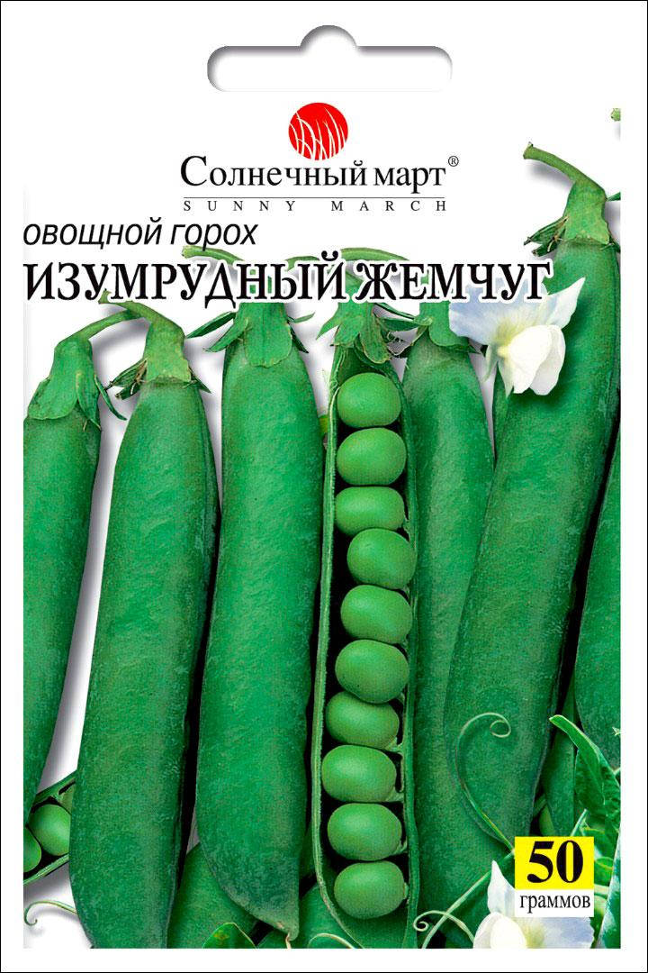 

Семена Горох Изумрудный жемчуг Солнечный март 50 г