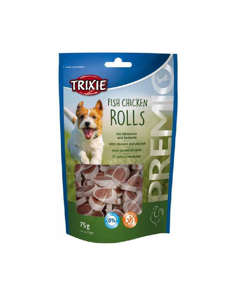 

Trixie Premio Fish Chicken Rolls - лакомство для собак 75 г